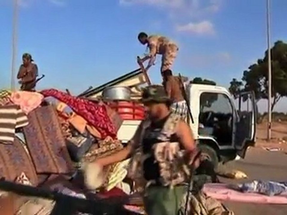 Gaddafi son in Syria tv appearance