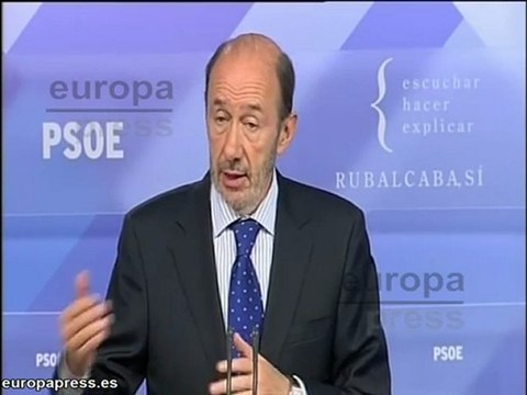 Rubalcaba: Los derechos no se pueden tocar