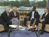 Charles Babumba about Ortho K Lenses on This Morning TV show