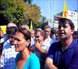 bdp izmir protesto eylemi