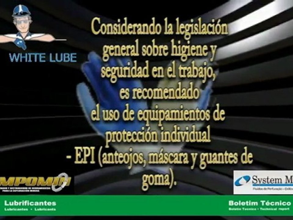 Grasa aditiva biodegradable - Lodos de perforacion systemmud