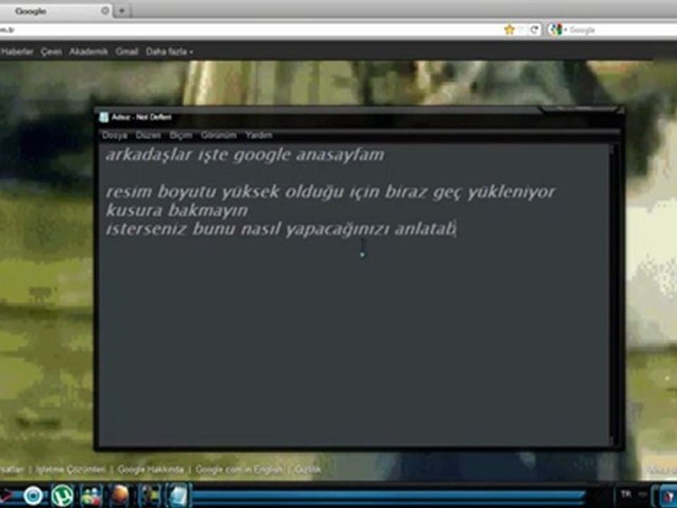 google anasayfa