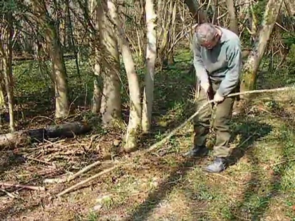 build a wilderness shelter, survival skills 1 of 7