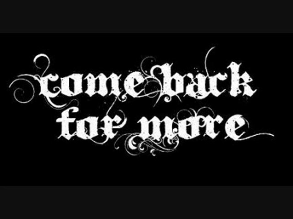 Come Back for More Teaser