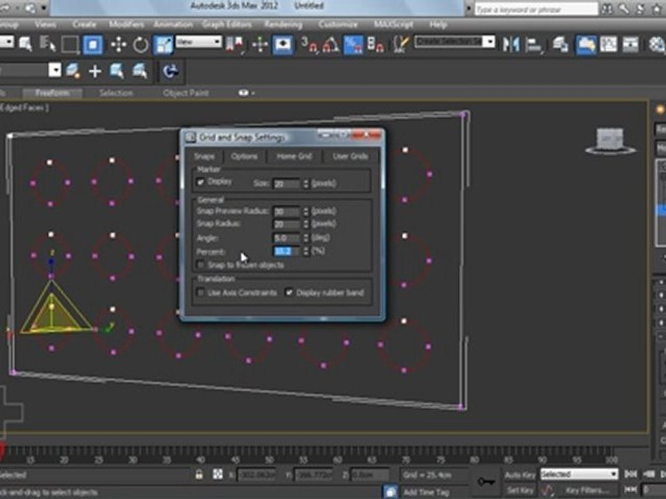 Splines+Extrude+Scale