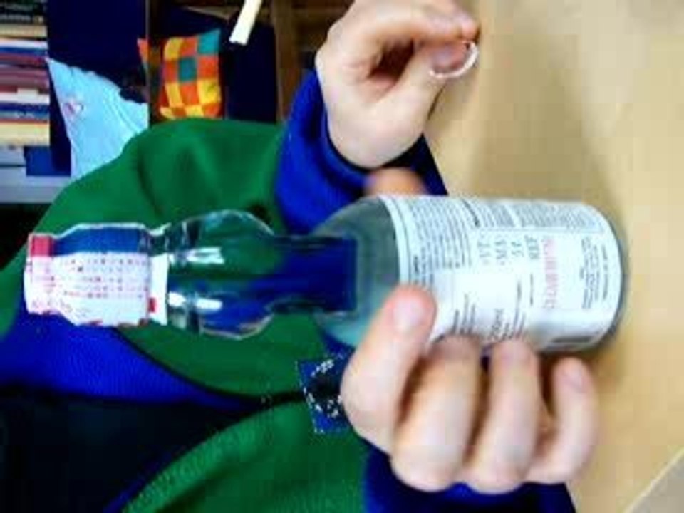 Eine japanische Flasche