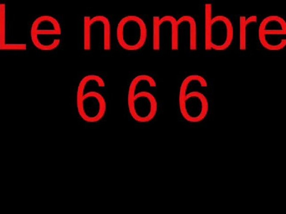 Calcul du 666 avec le Français par les maths