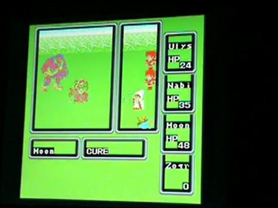 Final Fantasy 1 (NES), retro test, partie 1