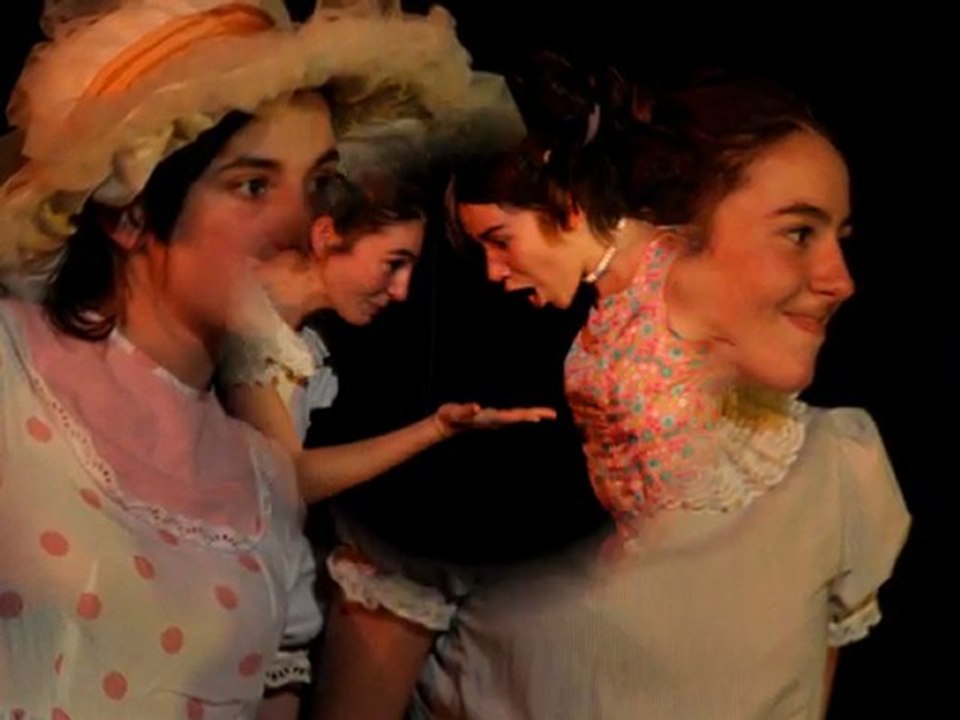 Option Théâtre du Lycée de Parentis Les Règles du Savoir-Vivre de J.L. Lagarce