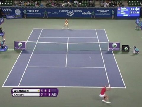 Kanepi batte Wozniacki - Tokyo, ottavi
