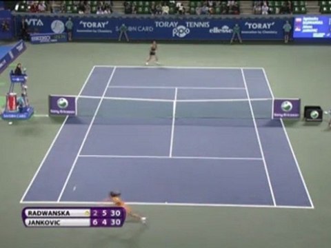 Radwanska batte Jankovic - Tokyo, ottavi