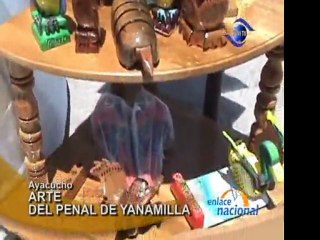 Exponen trabajos realizados por internos del Penal de Yanamilla, en Ayacucho