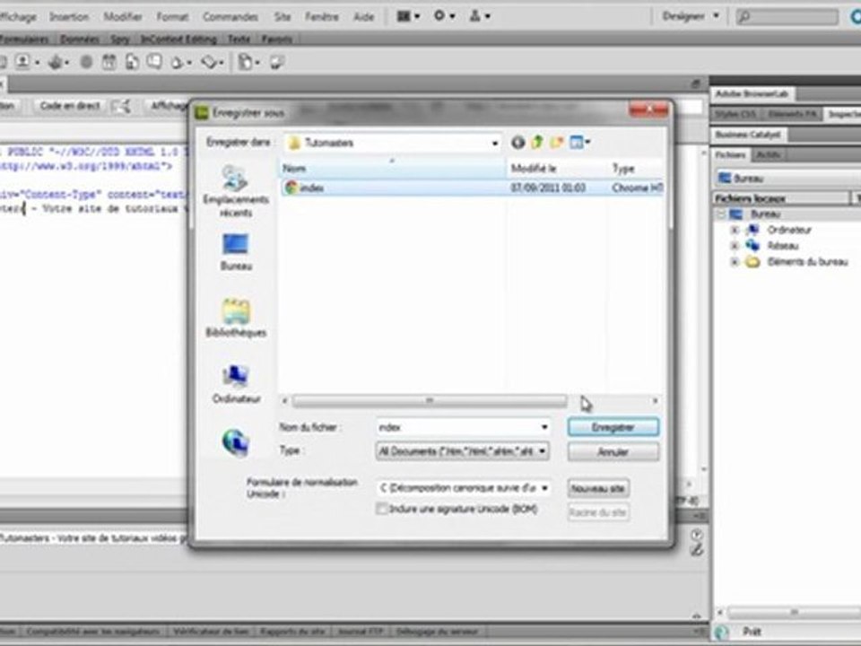 Créer un site web - Partie 1: Introduction et création de pages en local -