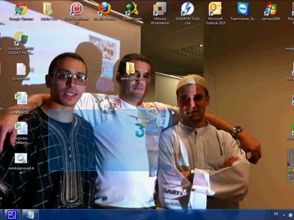 Script pour cacher dossier perso