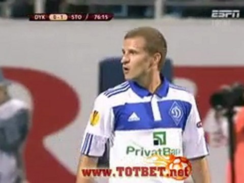Динамо Киев - Сток Сити (1-1) 15.09.2011
