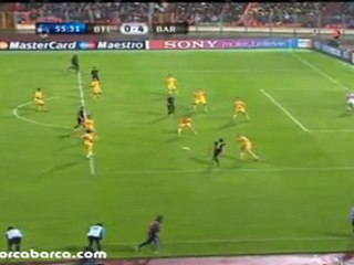 BTE 0 vs BAR 4 . Messi Goal 2