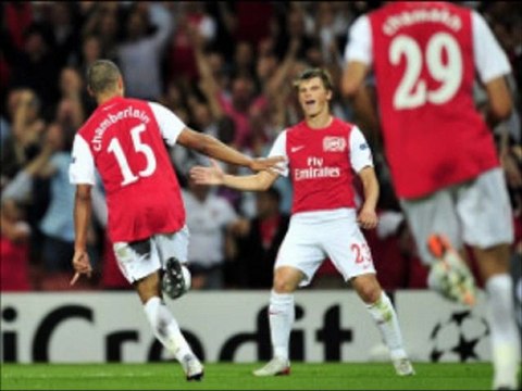 Arsenal 2-1 Olympiakos Chamberlain, Santos great-strike, Fuster header