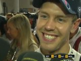F1 2011 Singapore - Sebastian Vettel post race interview