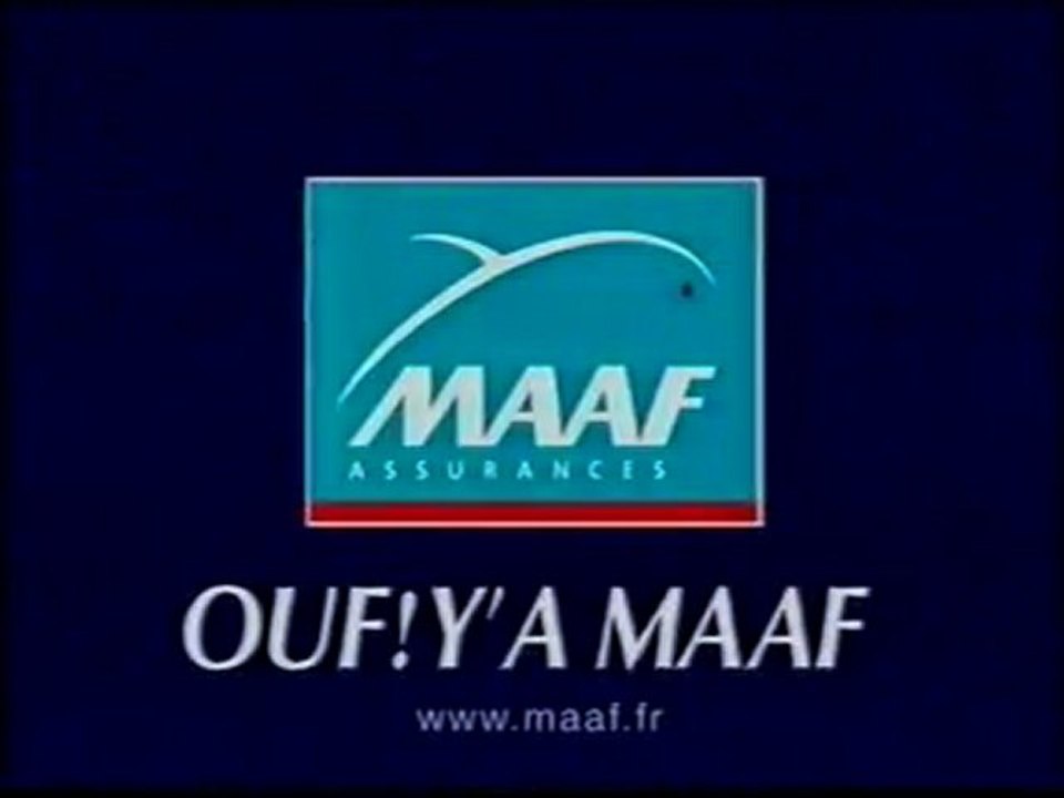 Publicité Maaf Assurances 1999