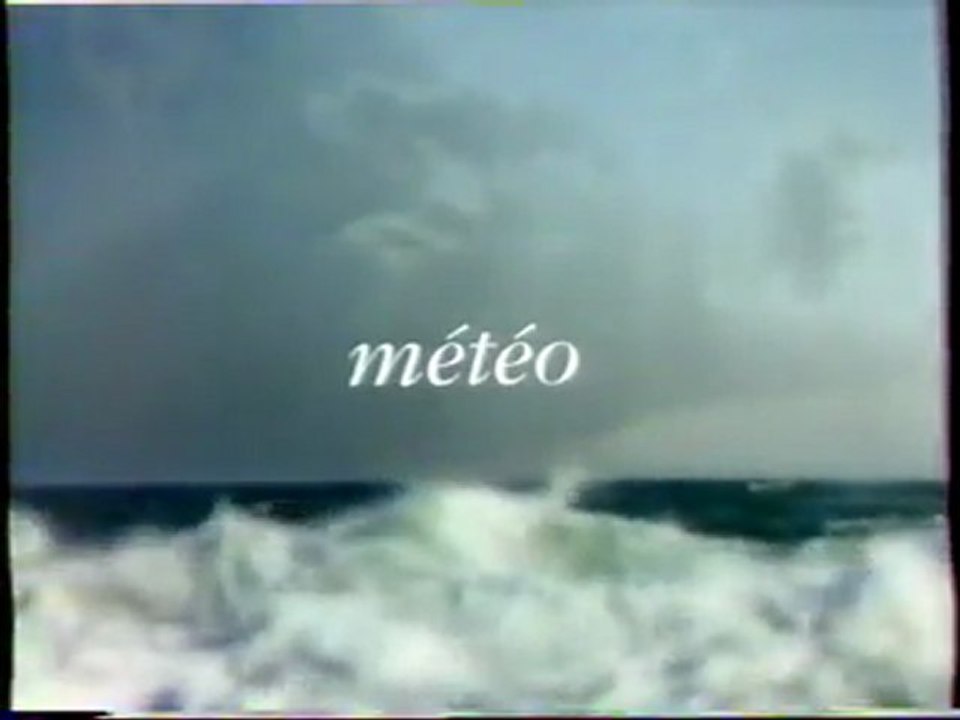 La Météo Avec Michel Touret Du 18 septembre 1995 France3