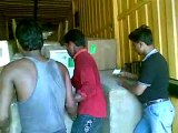 HOUSE HOLD GOODS  LOADING IN CONTAINER BY C L S PACKERS & MOVERS JAMSHEDPUR