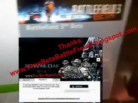 Battlefield 3 Beta Xbox360 Redeem Codes + Proof (Limited)