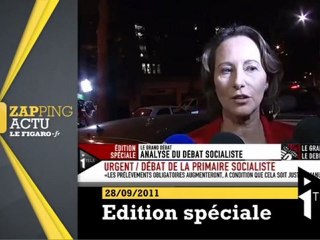 Les candidats à la primaire PS satisfaits de leur prestation