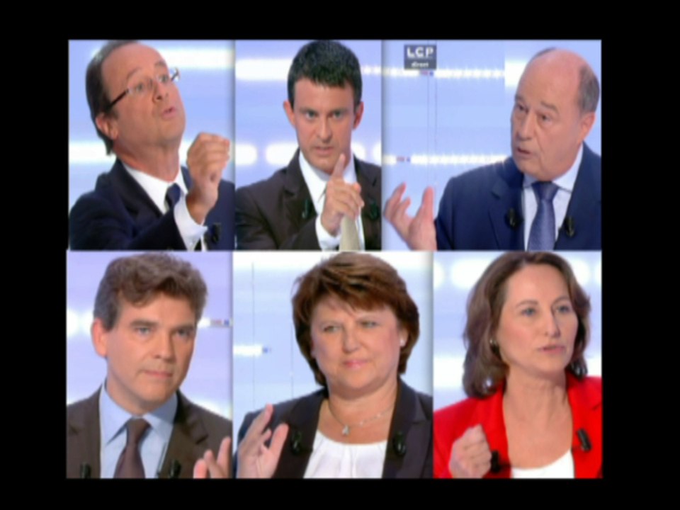 Primaire PS : les candidats s'affrontent... en toute amitié