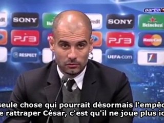 Guardiola : "Messi a égalé une légende"