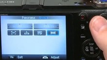 Let's learn How to Use the Samsung NX200 Panorama and 3D