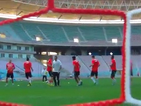Les aigles se préparent avant Tunisie-Togo