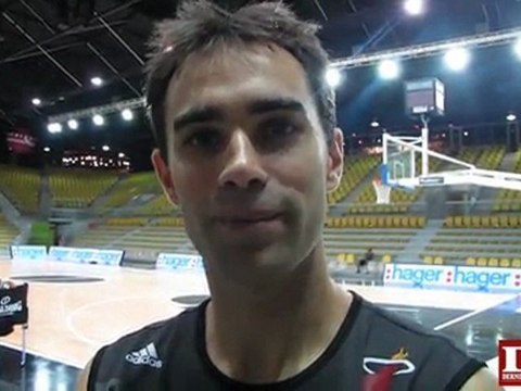 Le meneur de la SIG Aymeric Jeanneau se projette sur la saison de Pro A 2011-2012