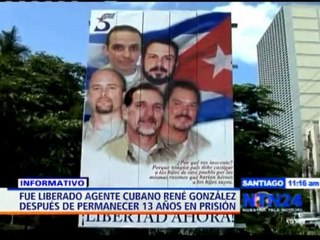 Liberado agente cubano René González después de permanecer 13 años en prisión