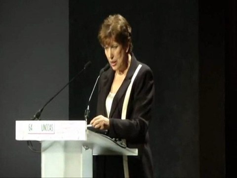 Roselyne Bachelot au congrès de l’UNCCAS 2011