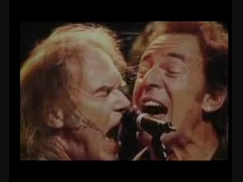Neil Young and Bruce Springsteen