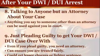 Albuquerque DUI Attorney Reveals the 9 Common Mistakes to Avoid