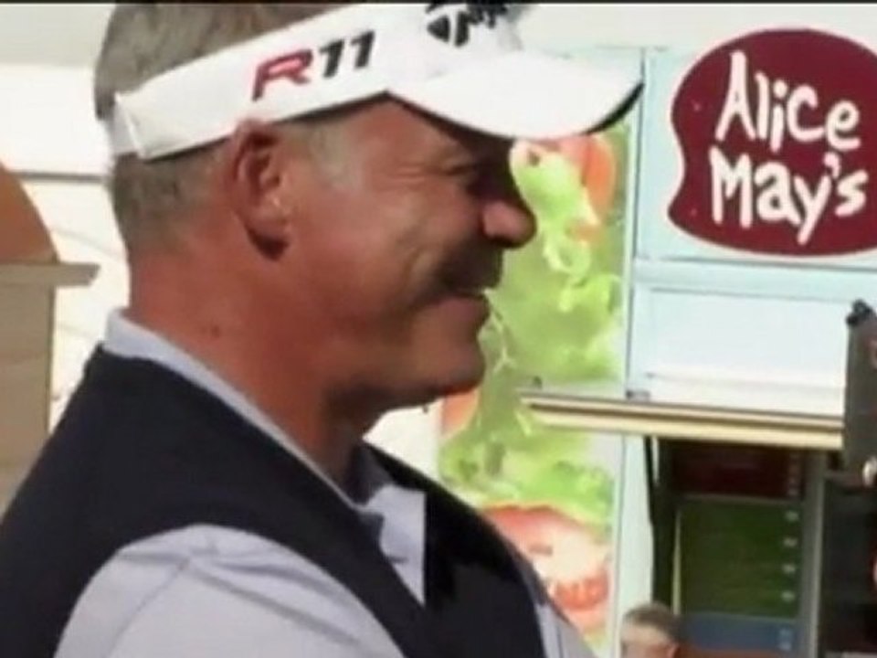 Viele VIP's bei der Alfred Dunhill Championship