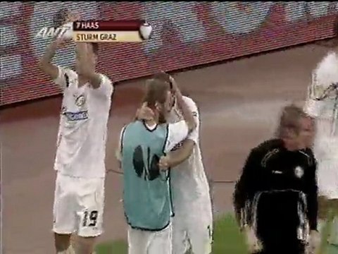 ΑΕΚ-Στουρμ Γκρατς / Το γκολ της νίκης των Αυστριακών