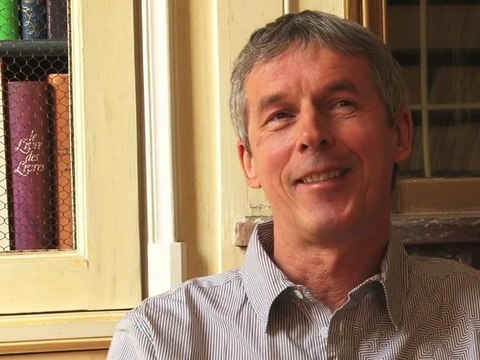 Jean-Claude Mourlevat lit un extrait du Chagrin du roi mort