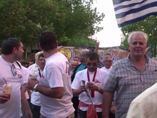 Greeks protest as EU, IMF begin fiscal audit