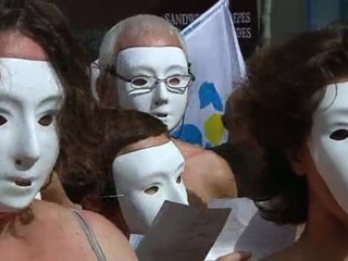 Manif du 27 septembre 2011 : le collectif contre le dépouillement de l'école sur i-télé 27.09.2011