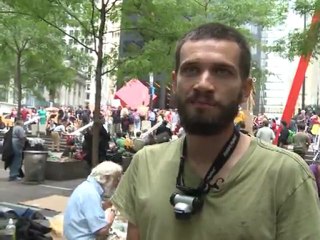 Manifestantes ocupam Wall Street