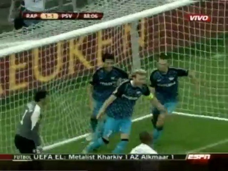 Uefa Europa League: Rapid Bucarest 1 - PSV 3 (29/9/2011)