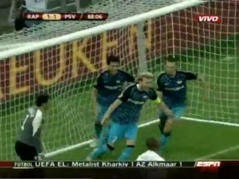 Uefa Europa League: Rapid Bucarest 1 - PSV 3 (29/9/2011)