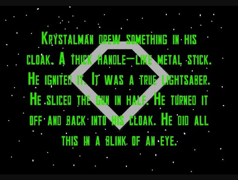 The Adventures Of Krystalman Chapter IX