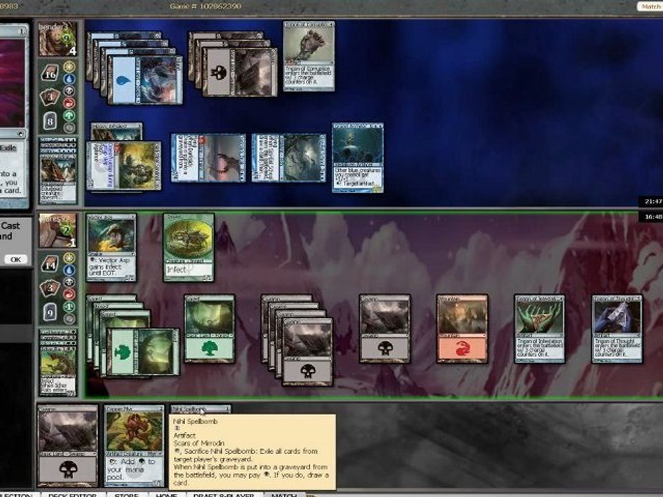 MTG - DraftSOM014 - Carniflex Go ! QUART part2