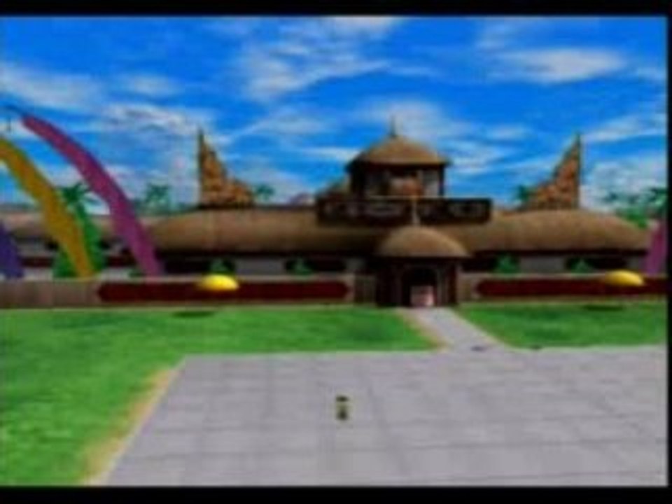 DBZ Budokai Tenkaichi Evil Buu vs Chaozu