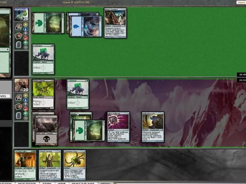 MTG - DraftSOM020 - Bourdido et Bernardo QUART part2