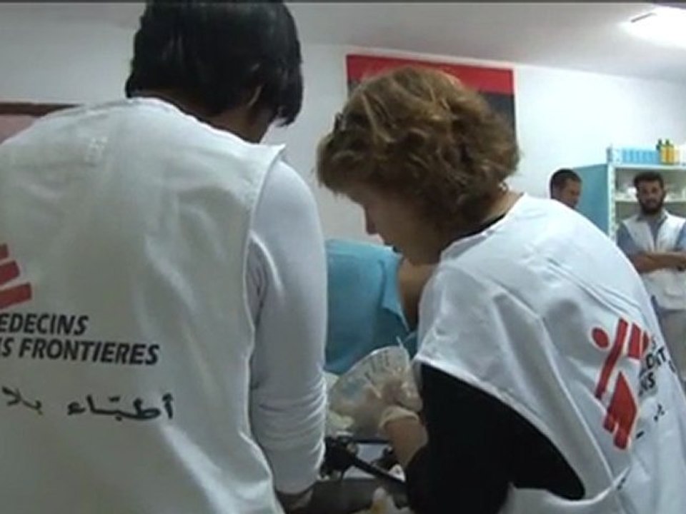 B-Roll SOINS AUX PRISONNIERS A MISRATA, LIBYE