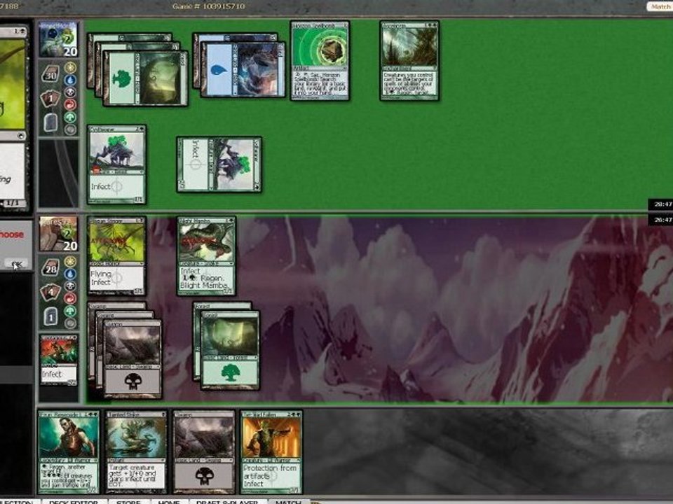 MTG - DraftSOM020 - Bourdido et Bernardo QUART part1